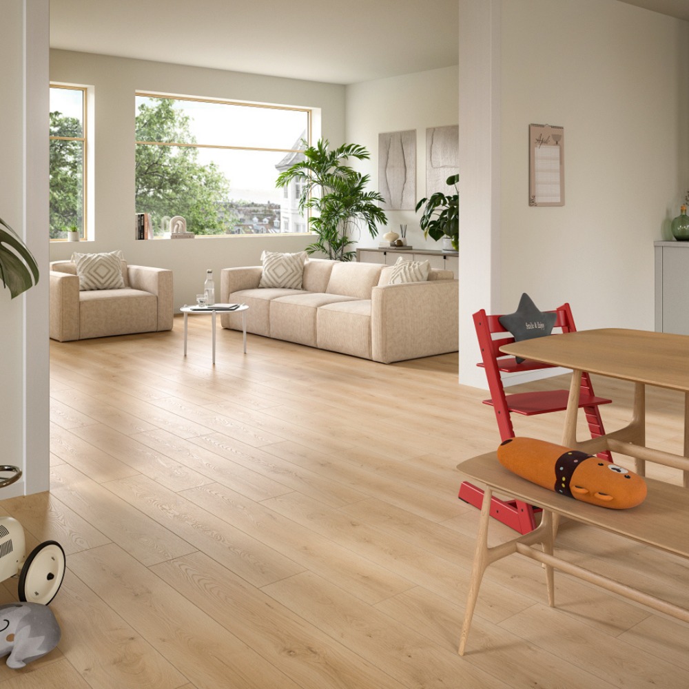 Suelo de madera natural